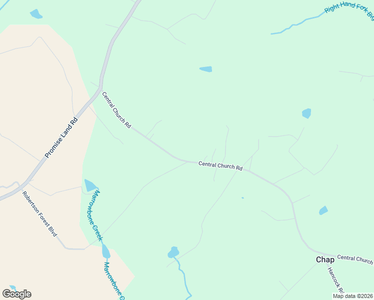 map of restaurants, bars, coffee shops, grocery stores, and more near 2056 Central Church Road in Appomattox