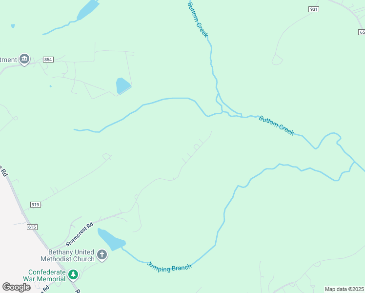 map of restaurants, bars, coffee shops, grocery stores, and more near 876 Stormcrest Road in Rustburg