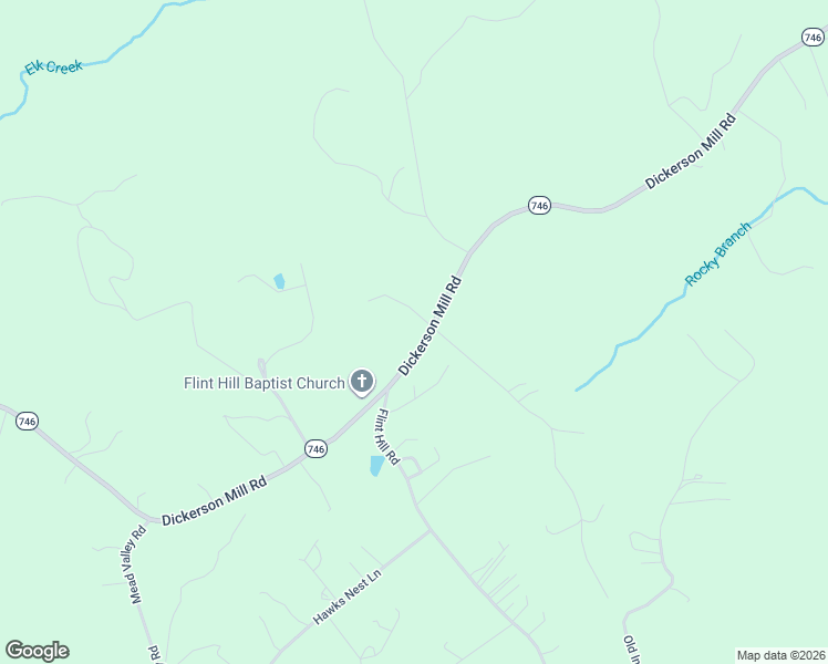 map of restaurants, bars, coffee shops, grocery stores, and more near 8793 Dickerson Mill Road in Moneta