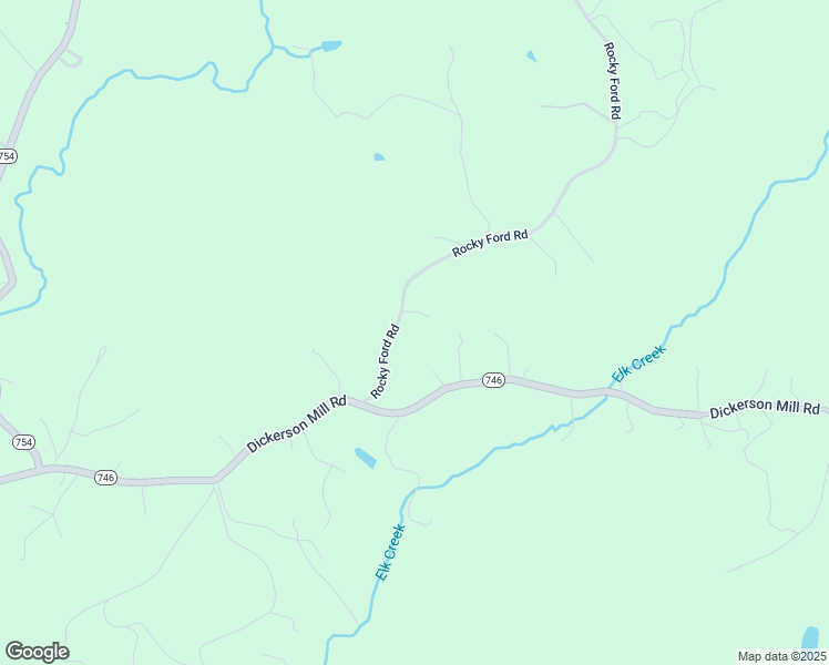 map of restaurants, bars, coffee shops, grocery stores, and more near 9510 Rocky Ford Road in Moneta