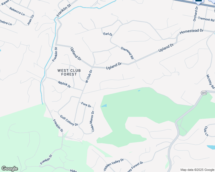 map of restaurants, bars, coffee shops, grocery stores, and more near 165 Bogey Lane in Salem