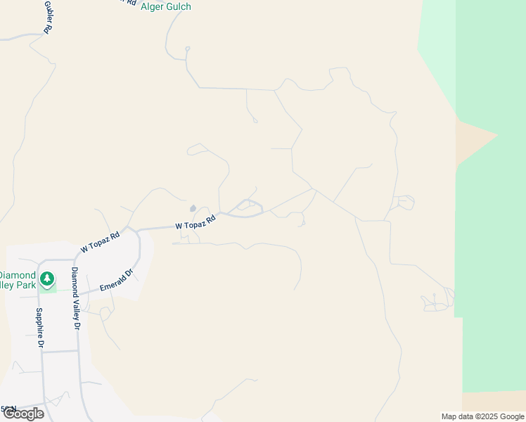 map of restaurants, bars, coffee shops, grocery stores, and more near 8602 North Topaz Court in St. George