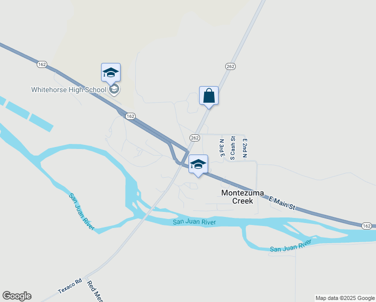 map of restaurants, bars, coffee shops, grocery stores, and more near in Aneth