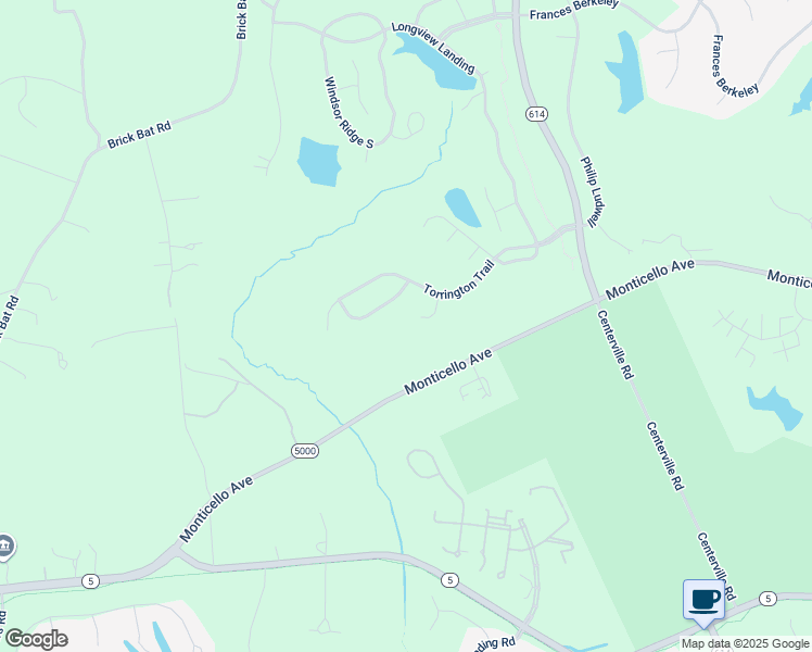 map of restaurants, bars, coffee shops, grocery stores, and more near 3727 Waterloo Place in Williamsburg