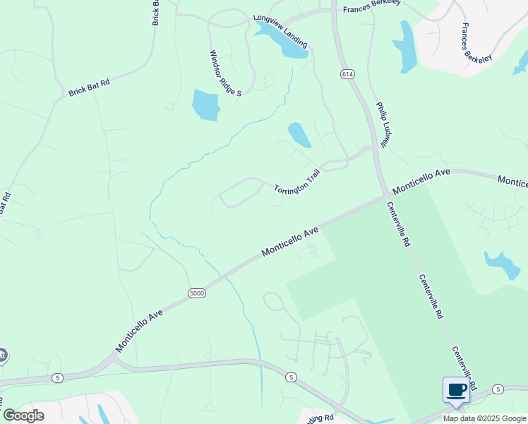 map of restaurants, bars, coffee shops, grocery stores, and more near 3727 Waterloo Place in Williamsburg