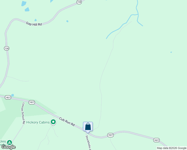 map of restaurants, bars, coffee shops, grocery stores, and more near 2-798 Buzzard Roost Road in Cub Run