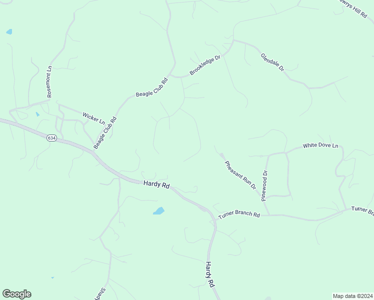 map of restaurants, bars, coffee shops, grocery stores, and more near 117 Baymeadow Lane in Vinton