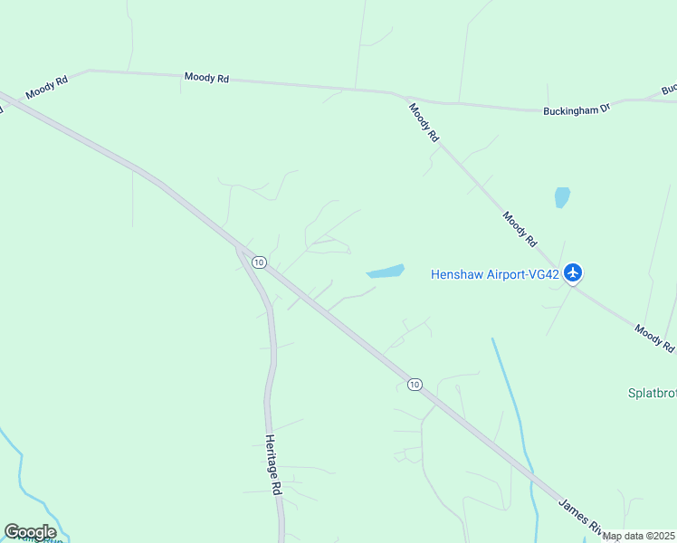 map of restaurants, bars, coffee shops, grocery stores, and more near 12508 James River Drive in Hopewell