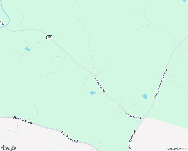 map of restaurants, bars, coffee shops, grocery stores, and more near County Road 648 in Farmville