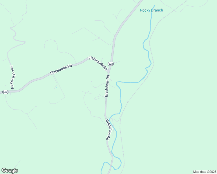 map of restaurants, bars, coffee shops, grocery stores, and more near 3424 Bradshaw Road in Elliston