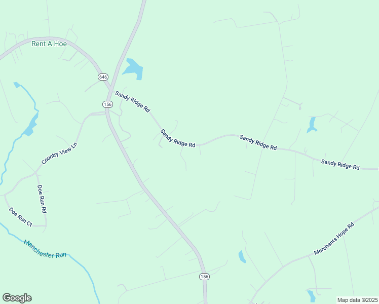 map of restaurants, bars, coffee shops, grocery stores, and more near 9327 Sandy Ridge Road in Hopewell