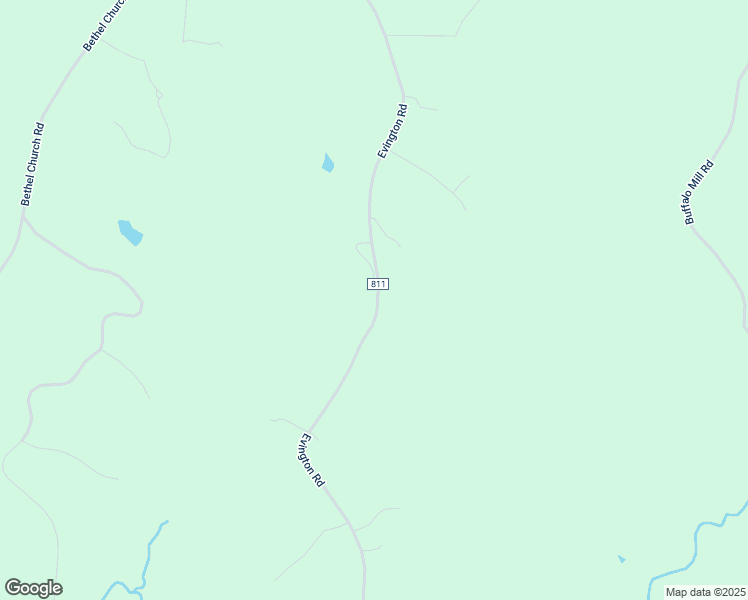 map of restaurants, bars, coffee shops, grocery stores, and more near 2714 Evington Road in Evington