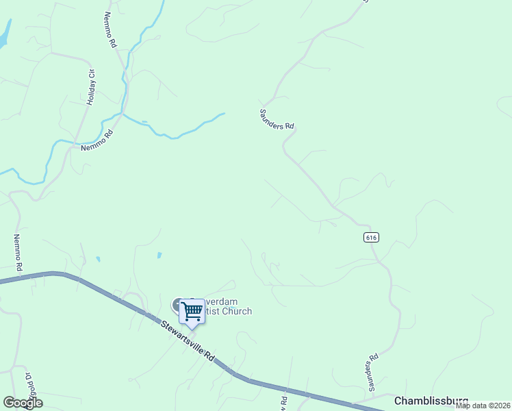 map of restaurants, bars, coffee shops, grocery stores, and more near 1254 Hayward Drive in Vinton