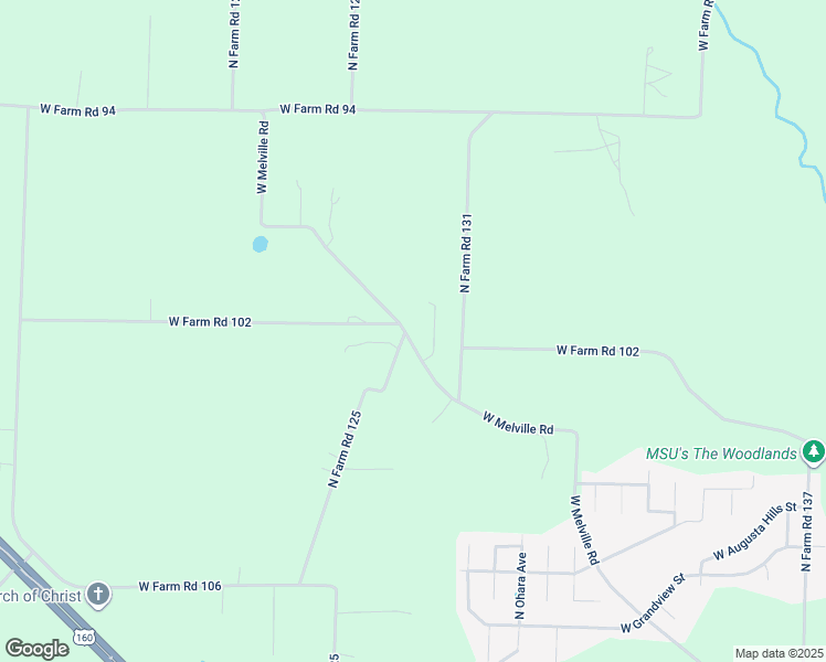 map of restaurants, bars, coffee shops, grocery stores, and more near 3649 North Farm Road 129 in Springfield