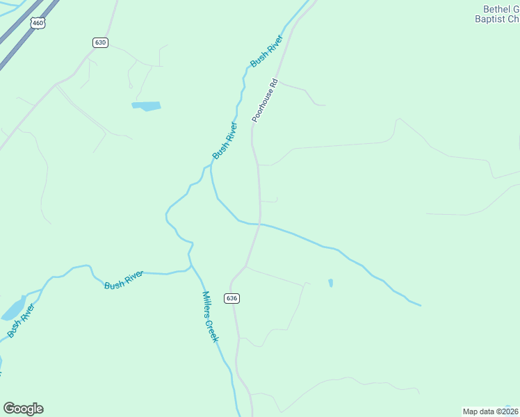 map of restaurants, bars, coffee shops, grocery stores, and more near County Road 636 in Prince Edward County