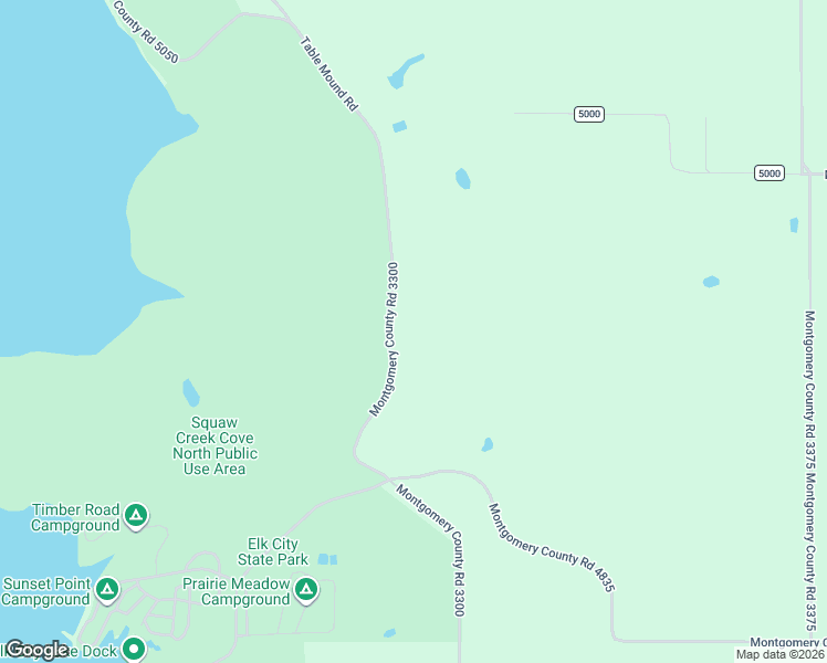 map of restaurants, bars, coffee shops, grocery stores, and more near Table Mound Road in Independence