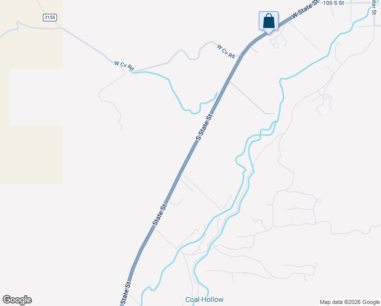 map of restaurants, bars, coffee shops, grocery stores, and more near 1310 State Street in Orderville