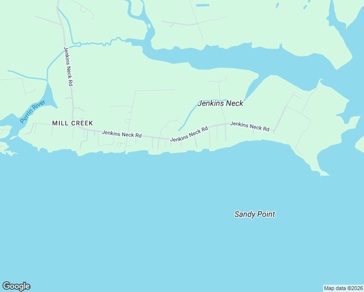 map of restaurants, bars, coffee shops, grocery stores, and more near 1754 Jenkins Neck Road in Gloucester County