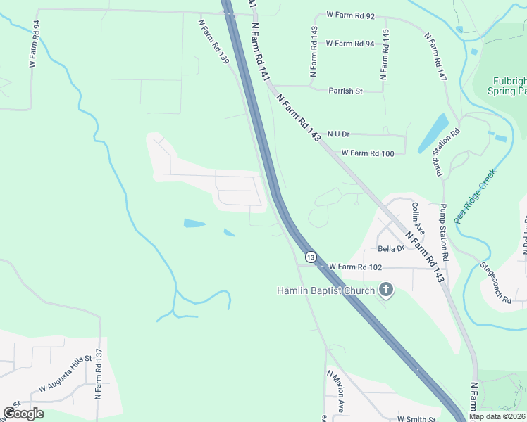 map of restaurants, bars, coffee shops, grocery stores, and more near 3601-3699 North Kansas Expressway in Springfield