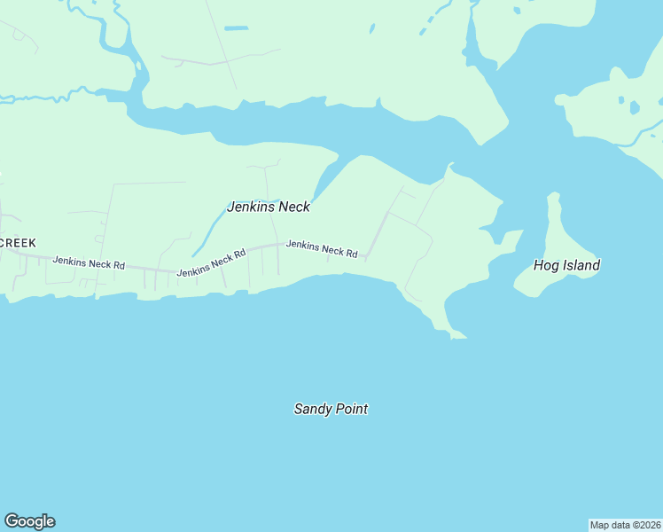 map of restaurants, bars, coffee shops, grocery stores, and more near 1548 Jenkins Neck Road in Gloucester County