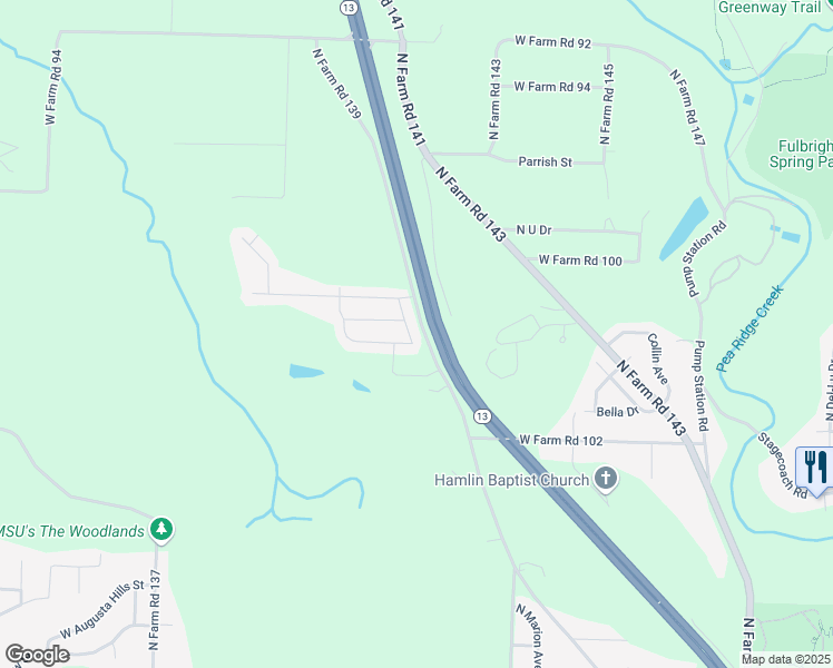 map of restaurants, bars, coffee shops, grocery stores, and more near 3772 North Springbrooke Avenue in Springfield