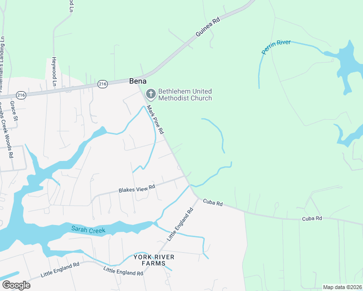 map of restaurants, bars, coffee shops, grocery stores, and more near 1971 Mark Pine Road in Gloucester County