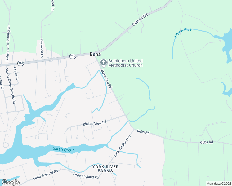 map of restaurants, bars, coffee shops, grocery stores, and more near 1971 Mark Pine Road in Gloucester County