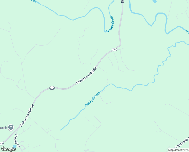 map of restaurants, bars, coffee shops, grocery stores, and more near 7980 Dickerson Mill Road in Moneta