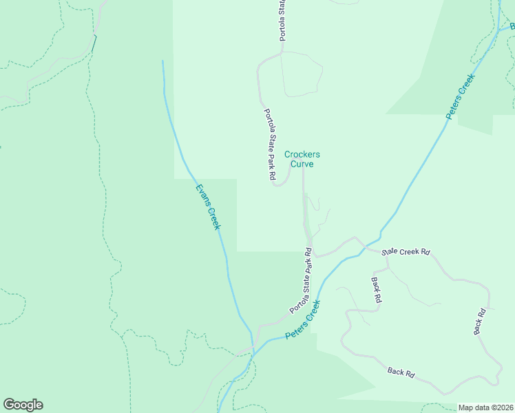 map of restaurants, bars, coffee shops, grocery stores, and more near 890 Portola State Park Road in La Honda