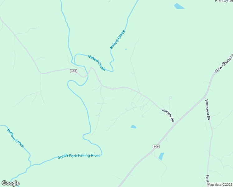map of restaurants, bars, coffee shops, grocery stores, and more near 6053 Bethany Road in Rustburg
