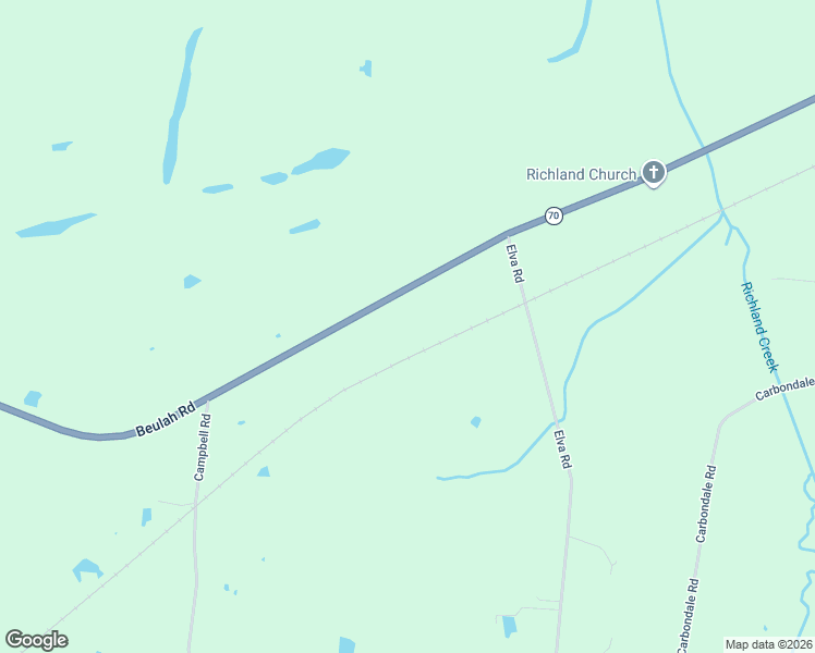 map of restaurants, bars, coffee shops, grocery stores, and more near 7357-8095 Beulah Road in Madisonville