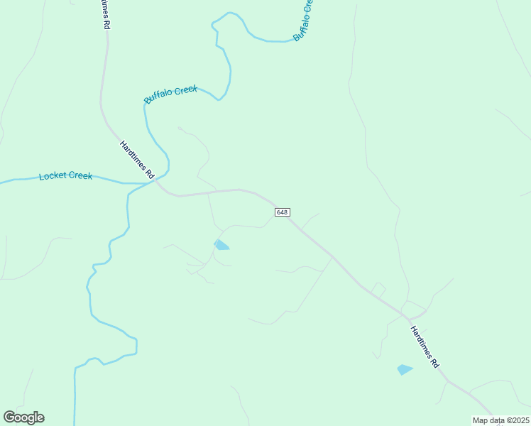 map of restaurants, bars, coffee shops, grocery stores, and more near Co Road 648 in Farmville