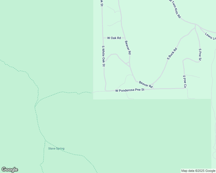 map of restaurants, bars, coffee shops, grocery stores, and more near 445 South White Oak Street in Orderville