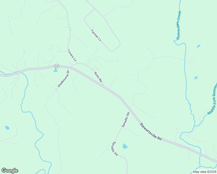 map of restaurants, bars, coffee shops, grocery stores, and more near 13059 Stewartsville Road in Vinton