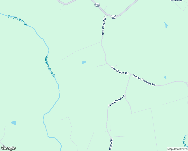 map of restaurants, bars, coffee shops, grocery stores, and more near 9187 New Chapel Road in Spout Spring