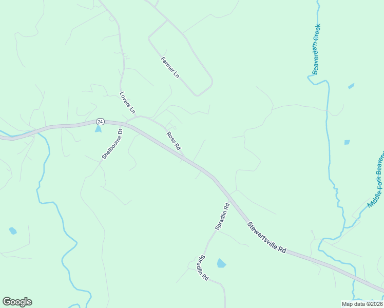 map of restaurants, bars, coffee shops, grocery stores, and more near 13059 Stewartsville Road in Vinton