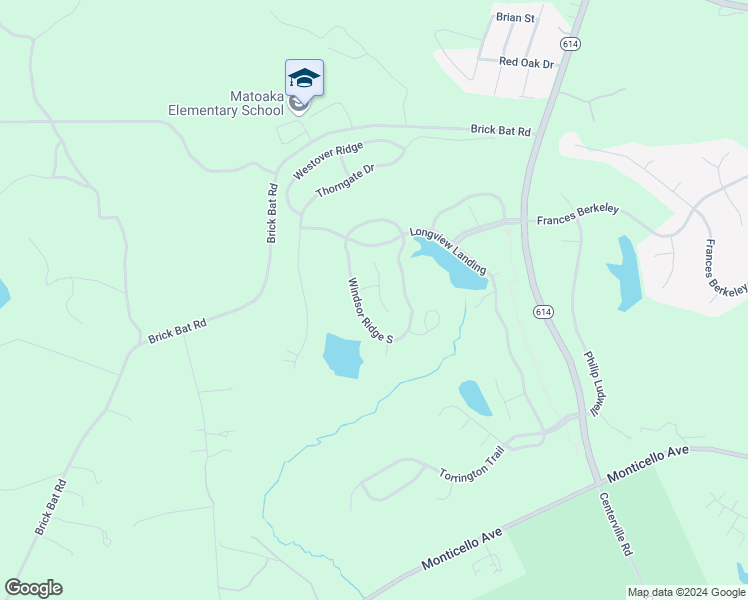 map of restaurants, bars, coffee shops, grocery stores, and more near 3204 Eagles Watch in Williamsburg