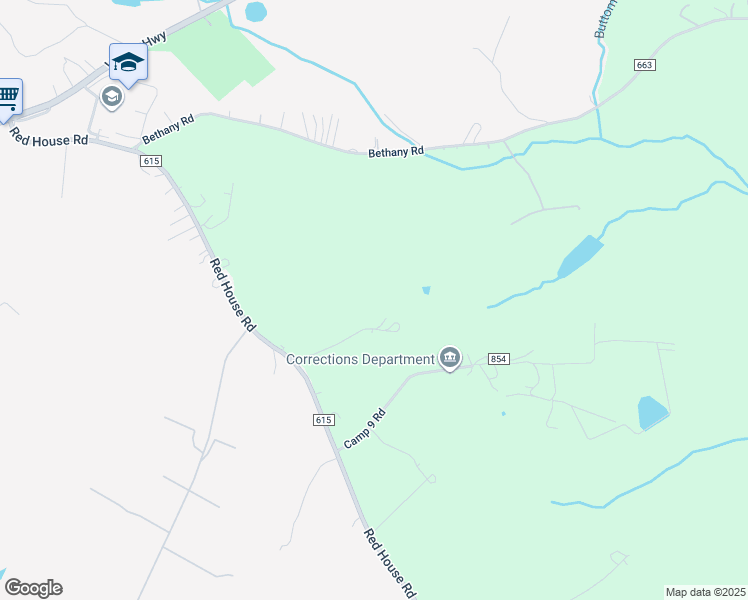 map of restaurants, bars, coffee shops, grocery stores, and more near 208 Hosea Drive in Rustburg