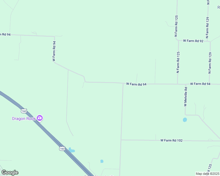 map of restaurants, bars, coffee shops, grocery stores, and more near 4342 West Farm Road 94 in Springfield