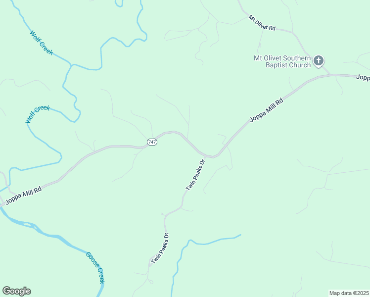 map of restaurants, bars, coffee shops, grocery stores, and more near 2168 Joppa Mill Rd in Bedford