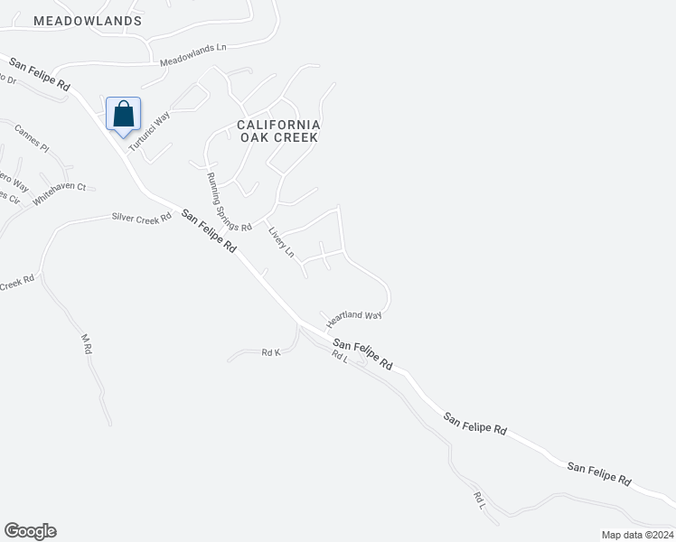 map of restaurants, bars, coffee shops, grocery stores, and more near 7055 Windward Court in San Jose