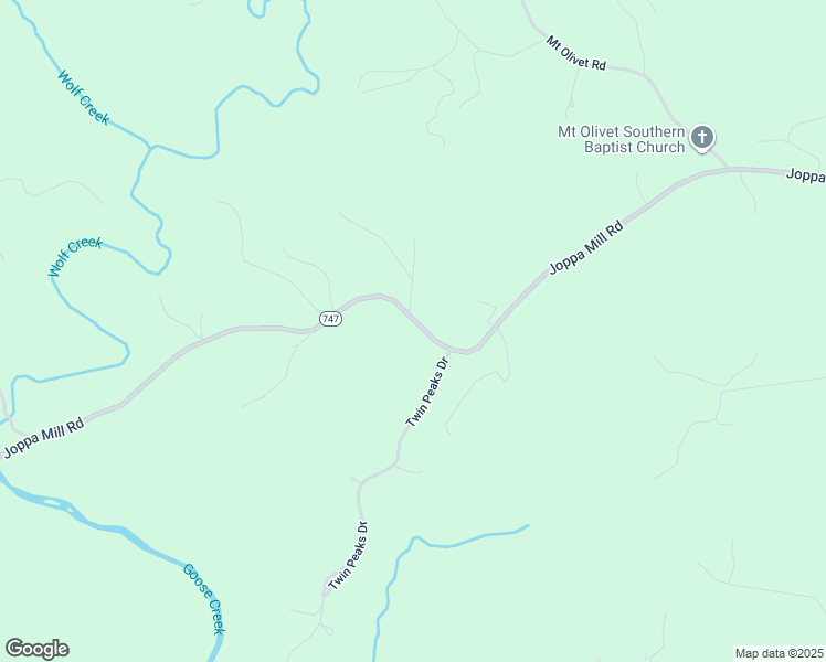 map of restaurants, bars, coffee shops, grocery stores, and more near 2168 Joppa Mill Road in Bedford
