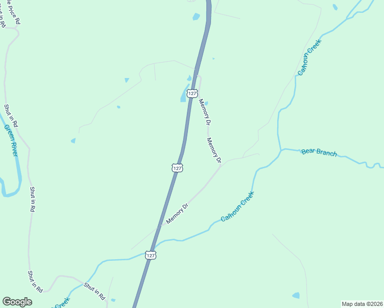 map of restaurants, bars, coffee shops, grocery stores, and more near U.S. 127 in Liberty