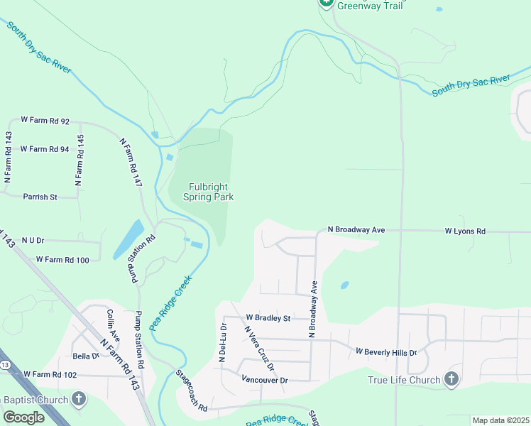 map of restaurants, bars, coffee shops, grocery stores, and more near 4020 North Williams Place in Springfield