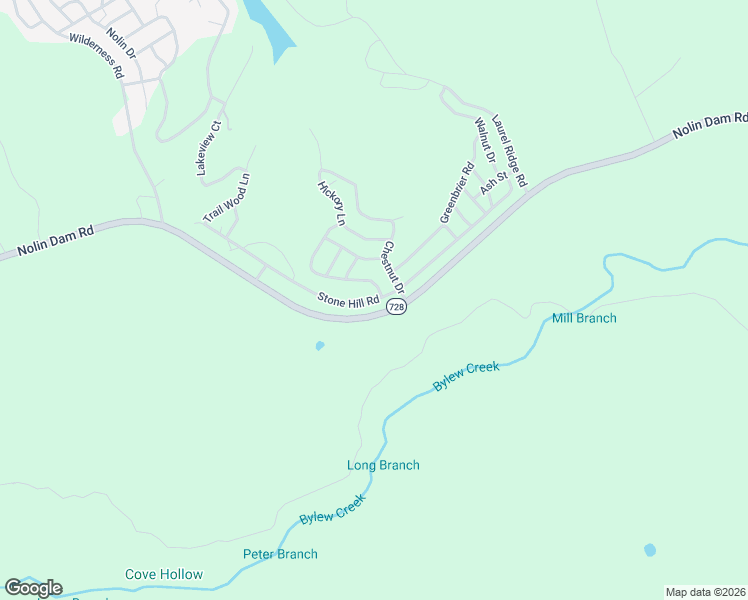 map of restaurants, bars, coffee shops, grocery stores, and more near Stone Hill Rd in Mammoth Cave