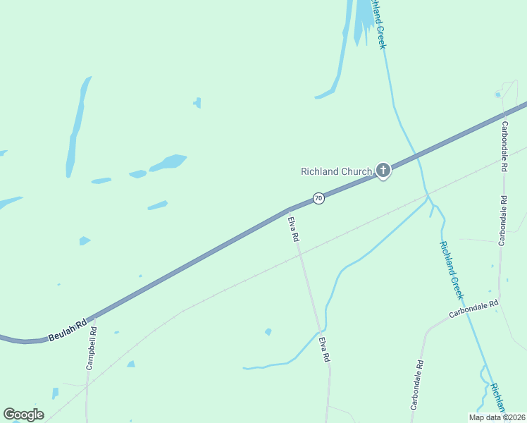 map of restaurants, bars, coffee shops, grocery stores, and more near 7146 Beulah Road in Madisonville