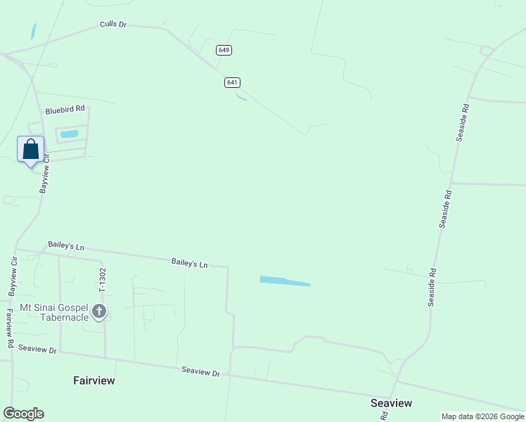 map of restaurants, bars, coffee shops, grocery stores, and more near in Seaview
