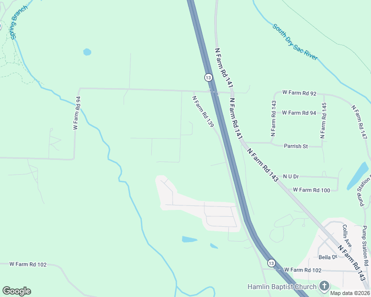 map of restaurants, bars, coffee shops, grocery stores, and more near 2720 W Bonita St in Springfield