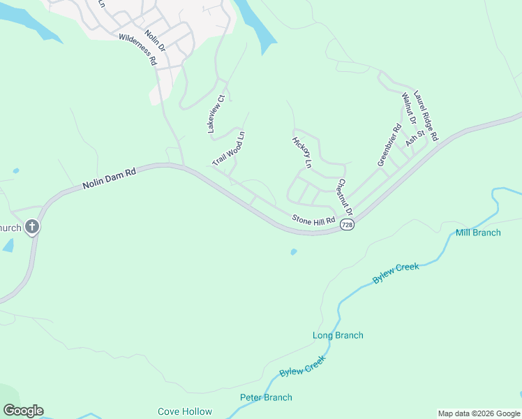 map of restaurants, bars, coffee shops, grocery stores, and more near Stone Hill Rd in Mammoth Cave