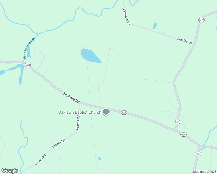 map of restaurants, bars, coffee shops, grocery stores, and more near 7940 Hickory Road in Petersburg